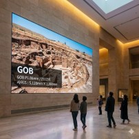 실내형 GOB P1.86mm ,5,120mm×2,880mm ,231인치 대형스크린